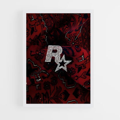 ap-rockstar games-2 cadre Blanc