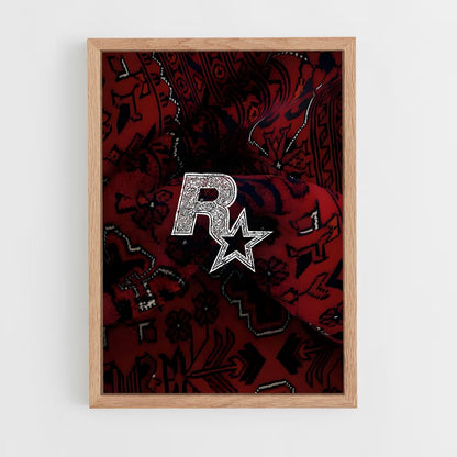 ap-rockstar games-2 cadre Bois clair