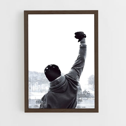 ap-rocky balboa-3 cadre Bois foncé