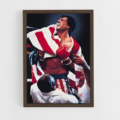 ap-rocky balboa-4 cadre Bois foncé