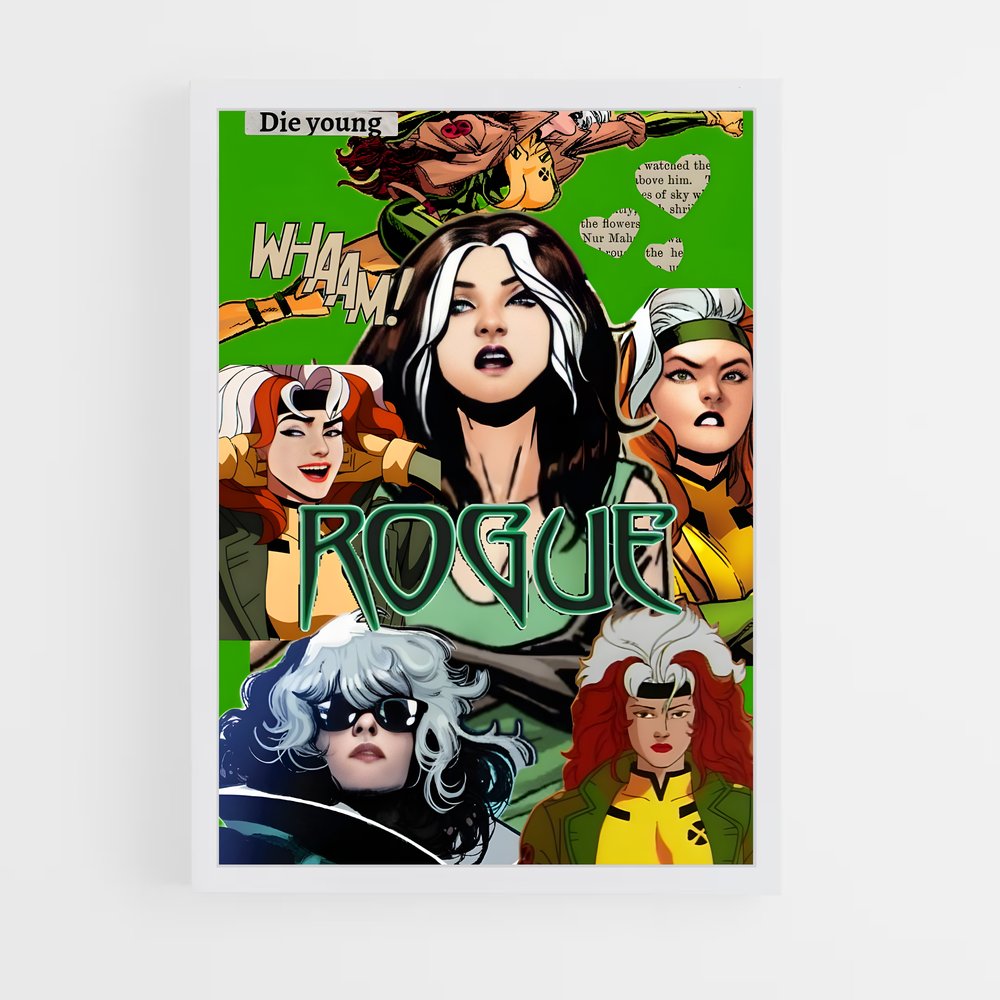 ap-rogue x-men-1 cadre Blanc