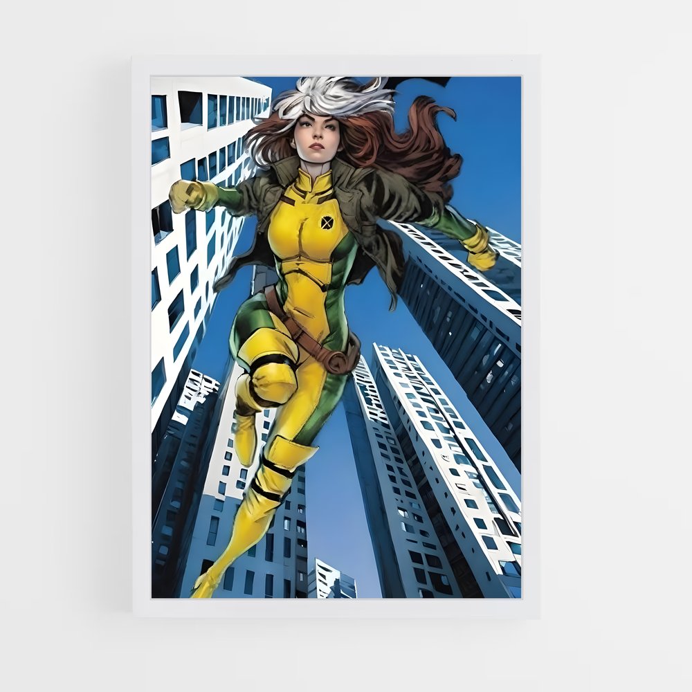 ap-rogue x-men-7 cadre Blanc
