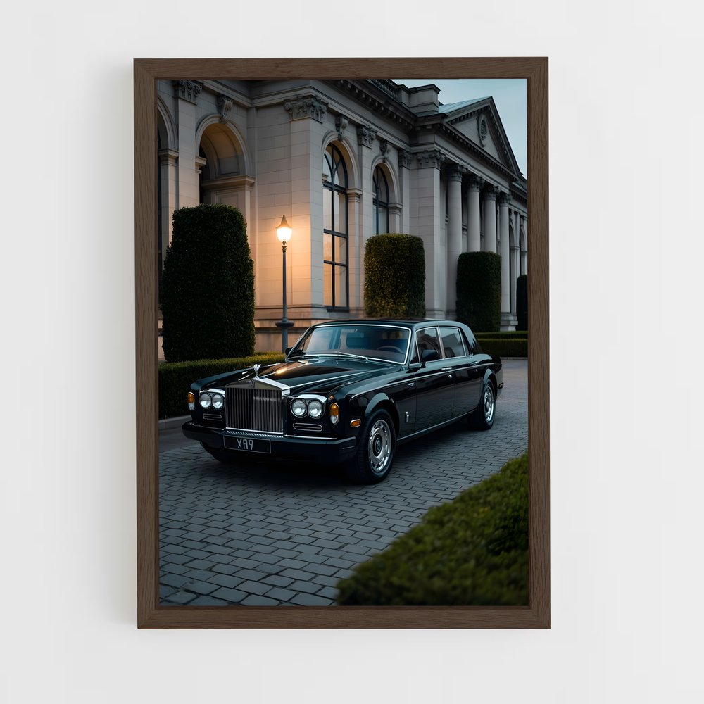 ap-rolls royce-7 cadre Bois foncé
