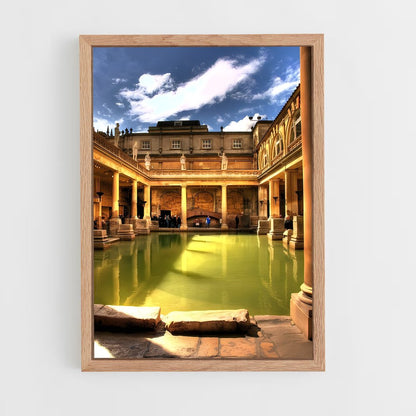 ap-roman baths bath-4 cadre Bois clair