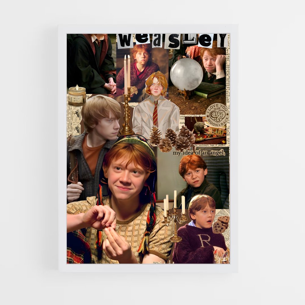 ap-ron weasley-3 cadre Blanc