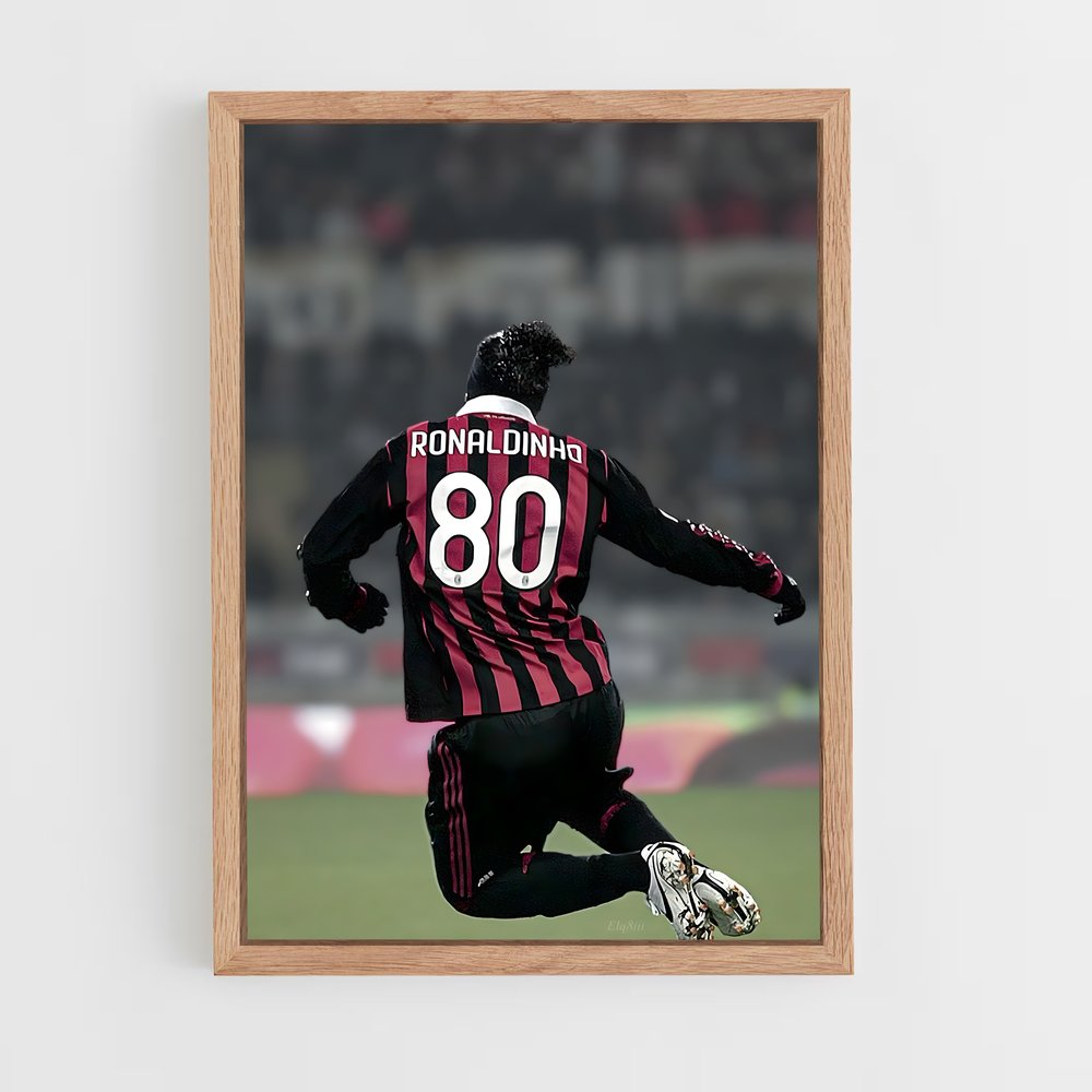 ap-ronaldinho-7 cadre Bois clair