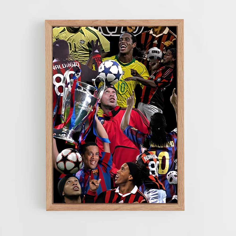 ap-ronaldinho-8 cadre Bois clair