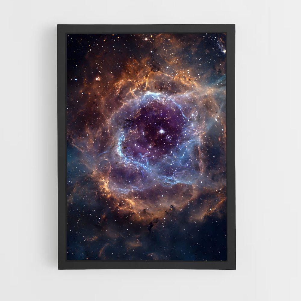ap-rosette nebula-6 cadre Noir