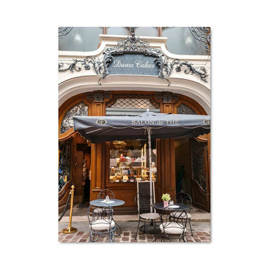 Poster Terrasse Rouennaise