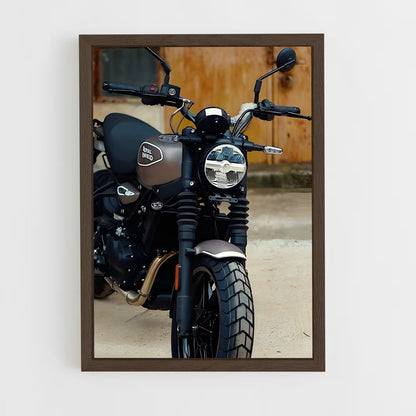 ap-royal enfield-8 cadre Bois foncé
