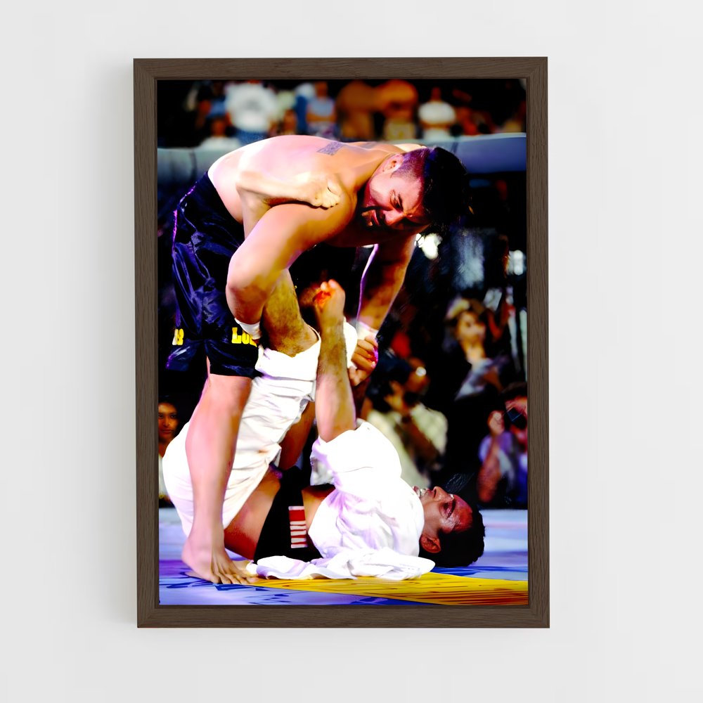 ap-royce gracie-2 cadre Bois foncé