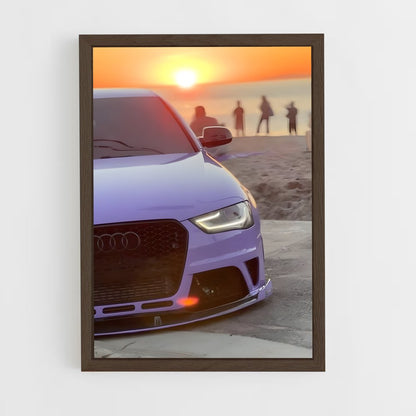 ap-rs4-3 cadre Bois foncé