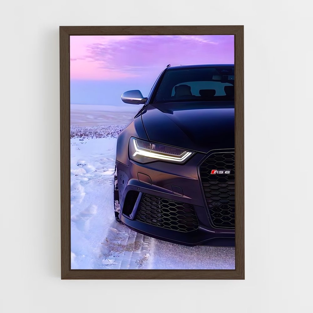 ap-rs6-3 cadre Bois foncé