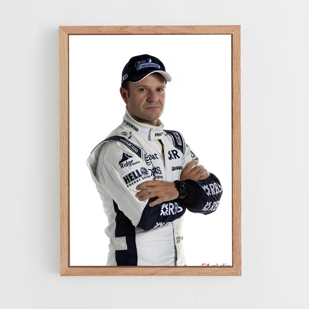 ap-rubens barrichello-6 cadre Bois clair