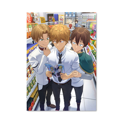 Poster Lecture au Supermarché