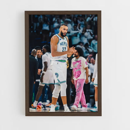 ap-rudy gobert-4 cadre Bois foncé