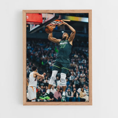 ap-rudy gobert-8 cadre Bois clair