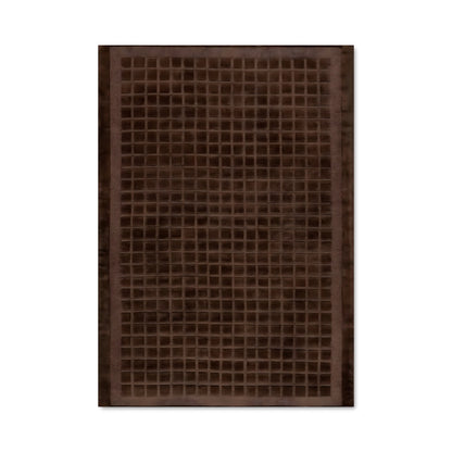 Poster Tapis Géométrique