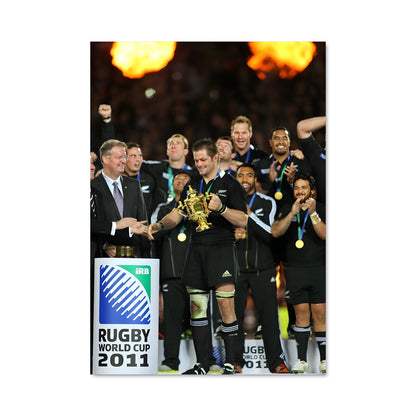 Poster La Fierté des All Blacks