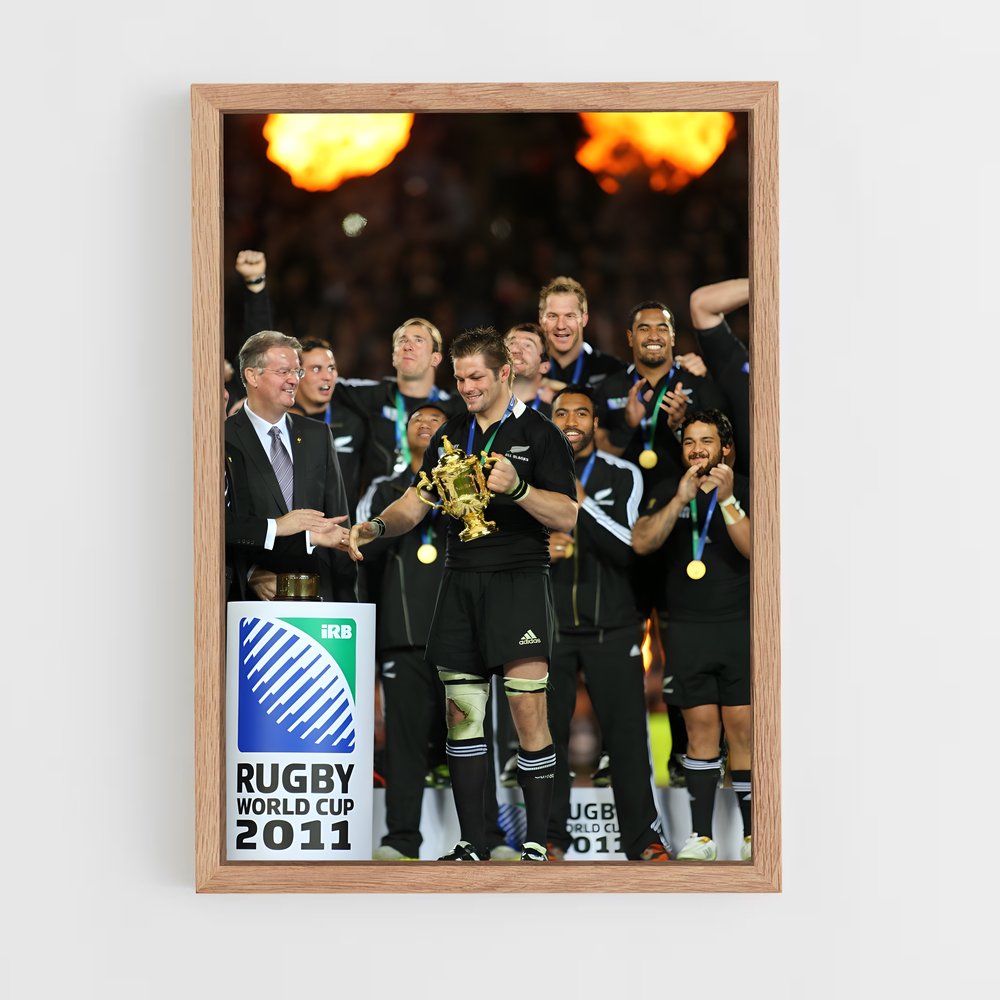 ap-rugby world cup-2 cadre Bois clair