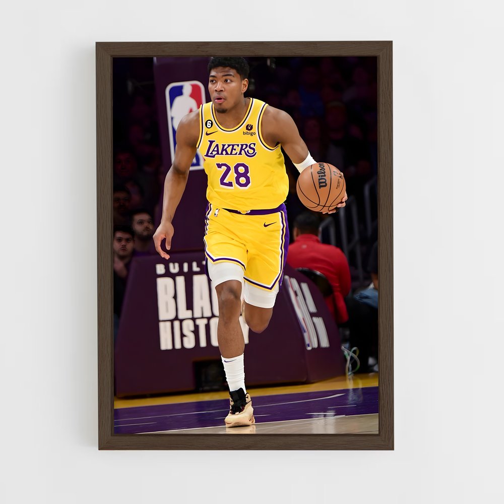 ap-rui hachimura-4 cadre Bois foncé