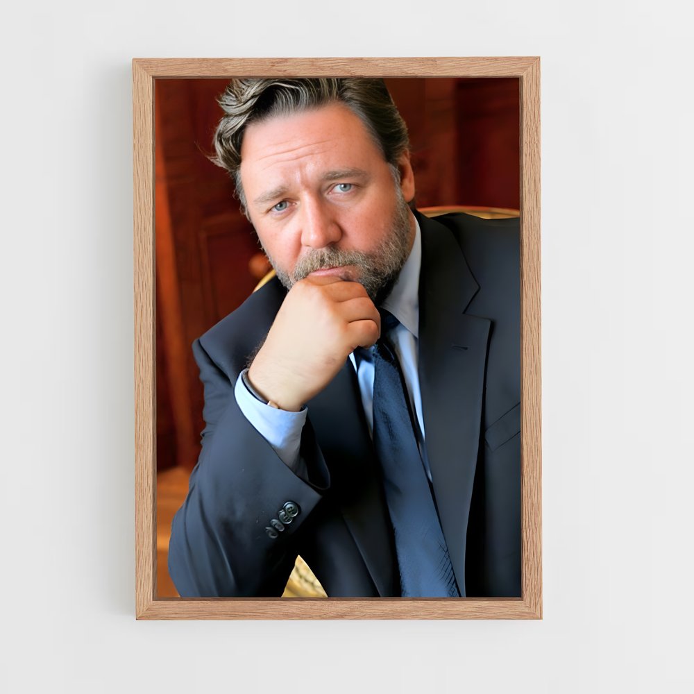 ap-russell crowe-5 cadre Bois clair