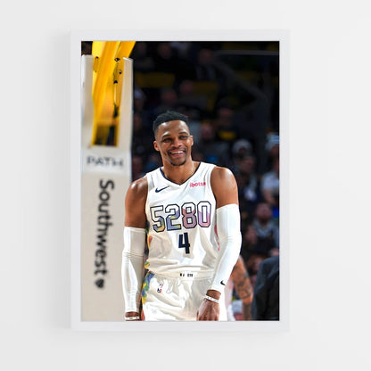 ap-russell westbrook-7 cadre Blanc