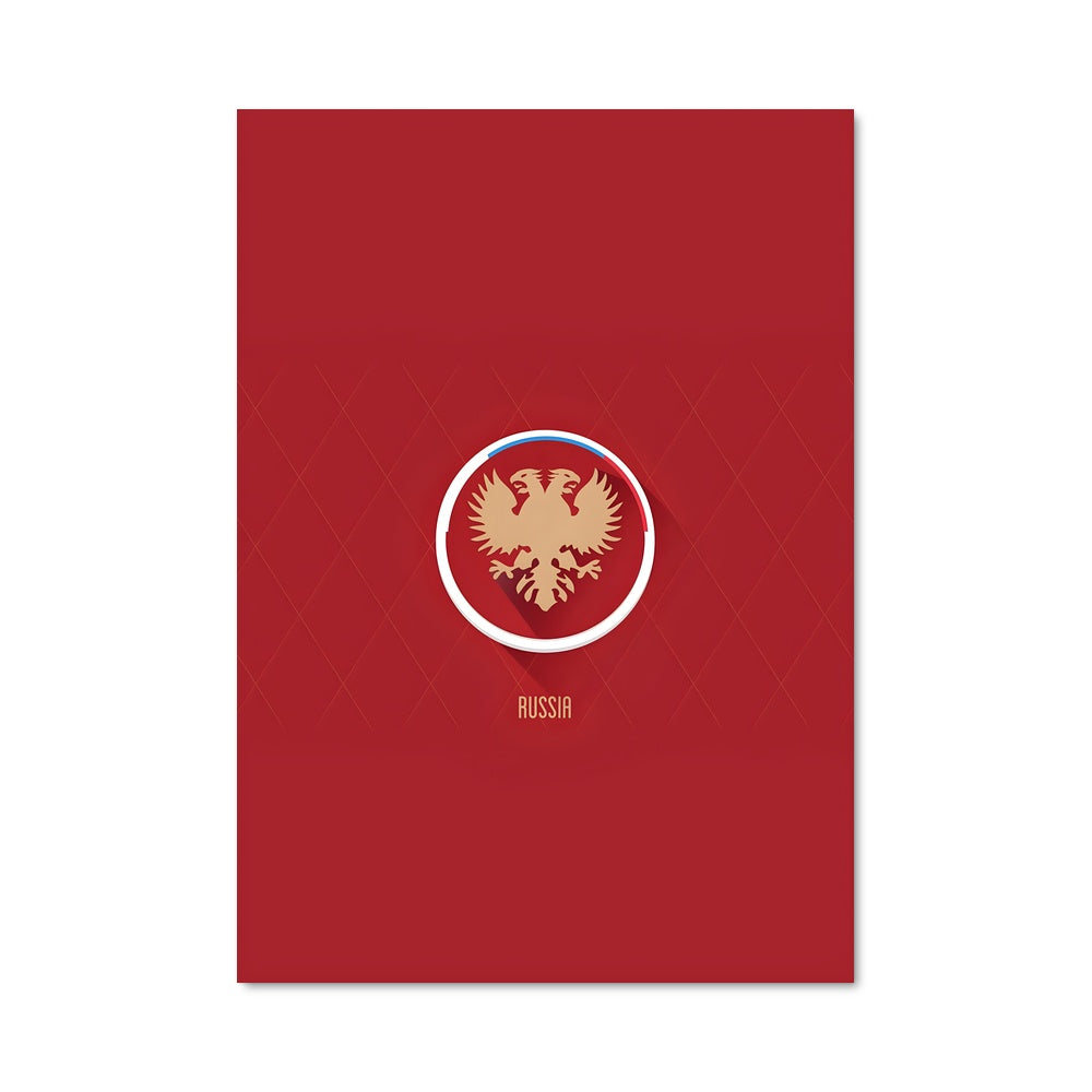 Poster Équipe de Russie en Action