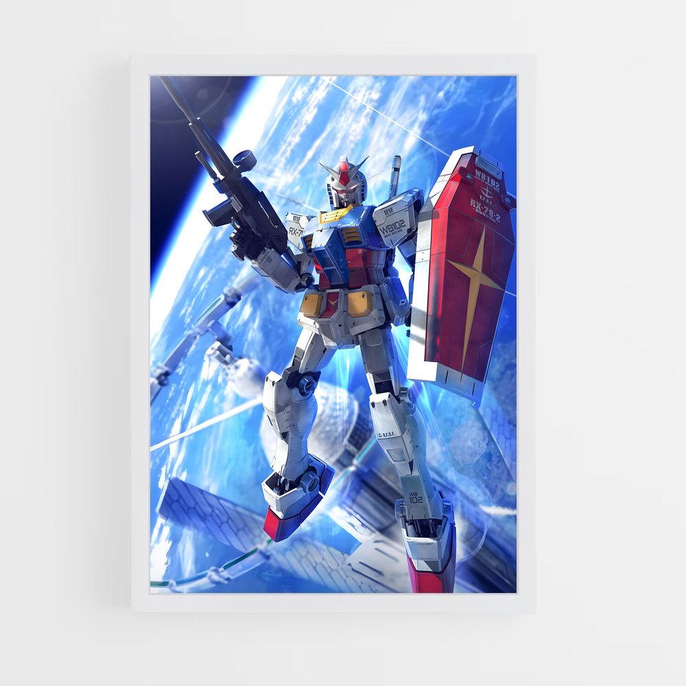 ap-rx78 gundam-5 cadre Blanc