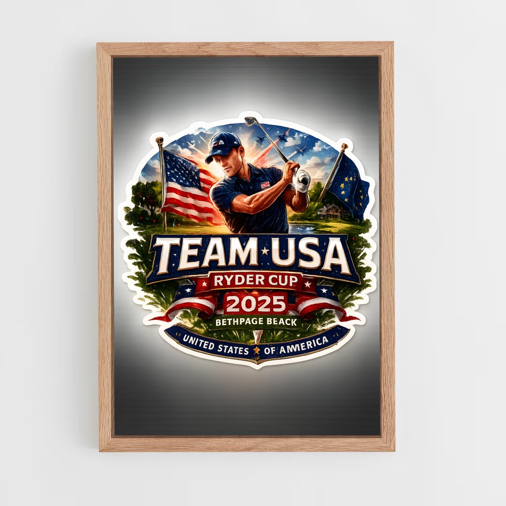 ap-ryder cup-3 cadre Bois clair