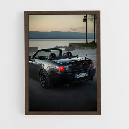 ap-s2000-1 cadre Bois foncé