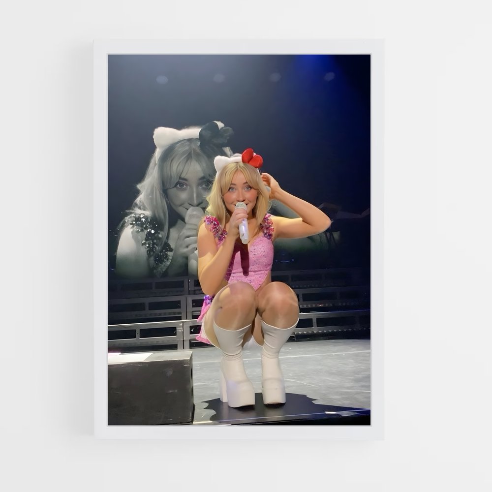 ap-sabrina carpenter-5 cadre Blanc