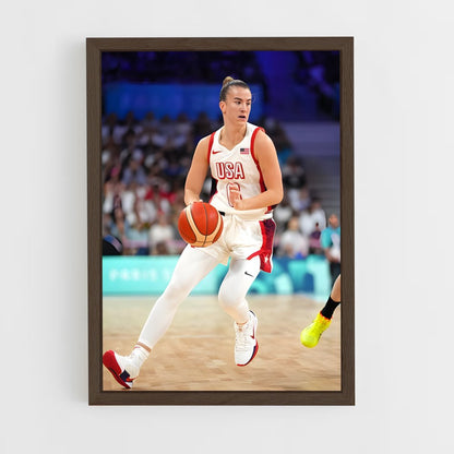 ap-sabrina ionescu-3 cadre Bois foncé