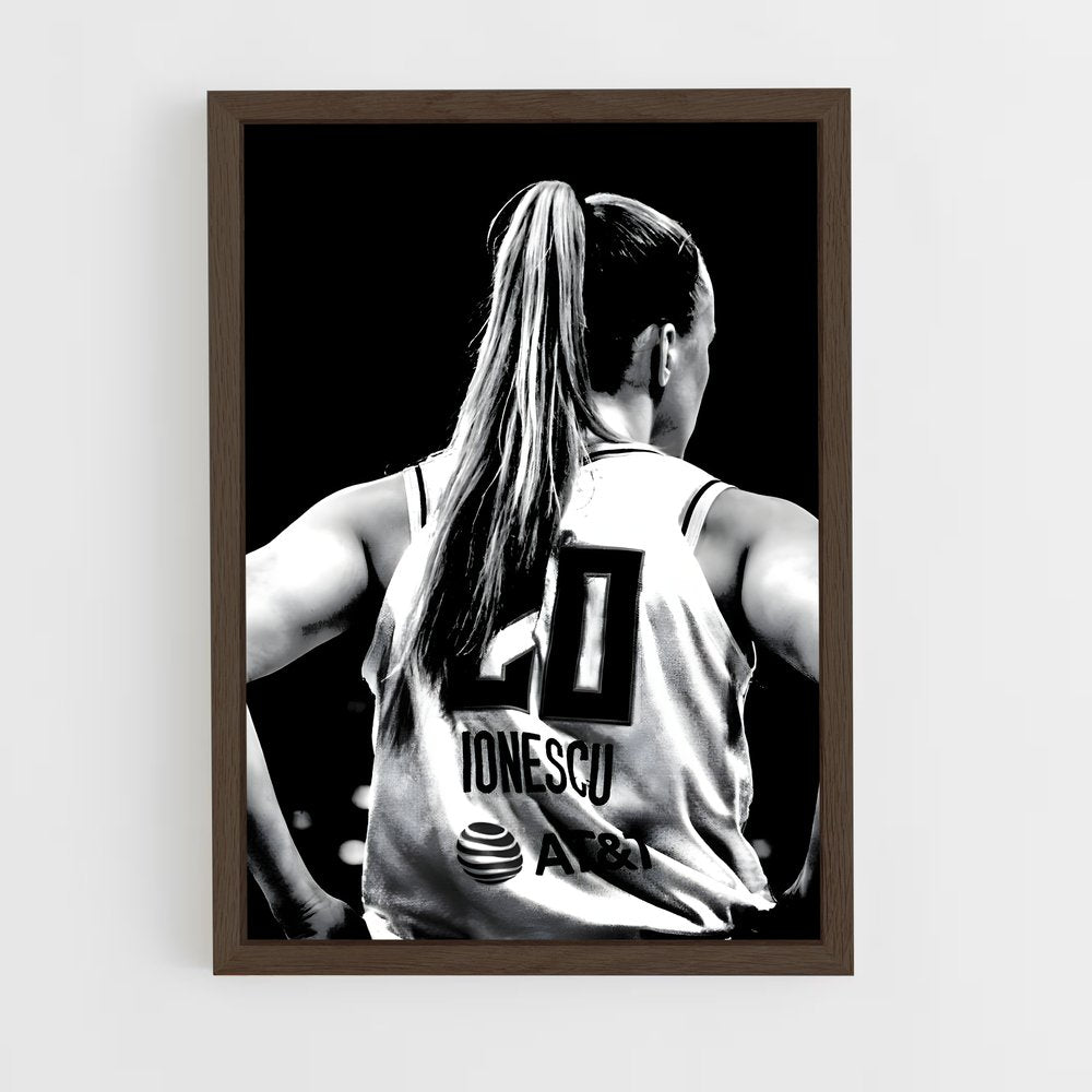 ap-sabrina ionescu-6 cadre Bois foncé