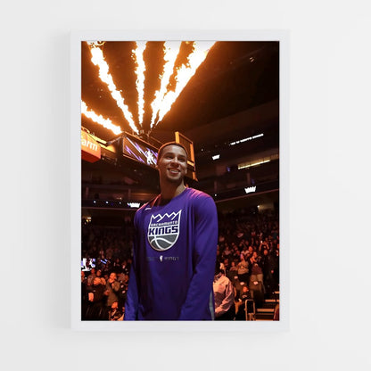ap-sacramento kings-10 cadre Blanc