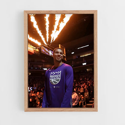 ap-sacramento kings-10 cadre Bois clair