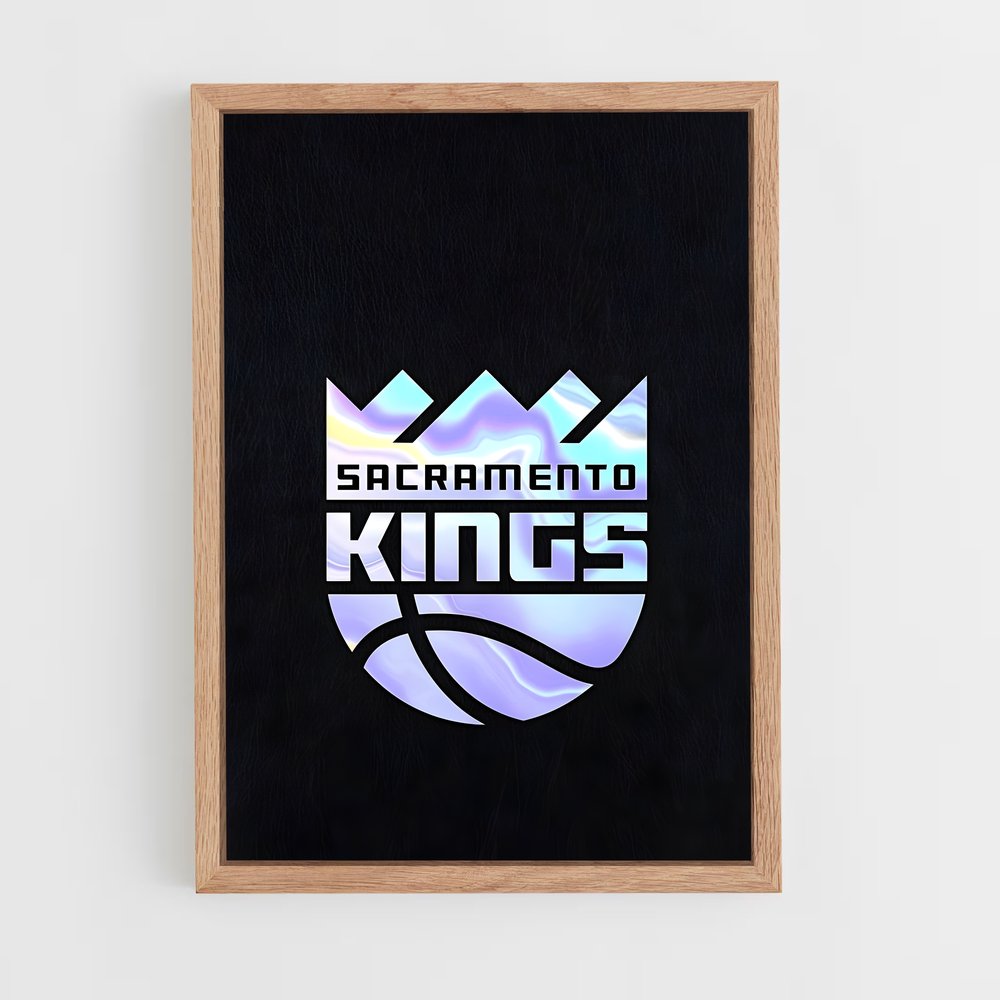 ap-sacramento kings-18 cadre Bois clair
