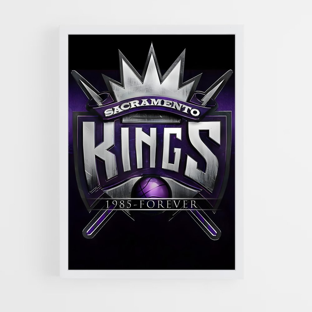 ap-sacramento kings-2 cadre Blanc