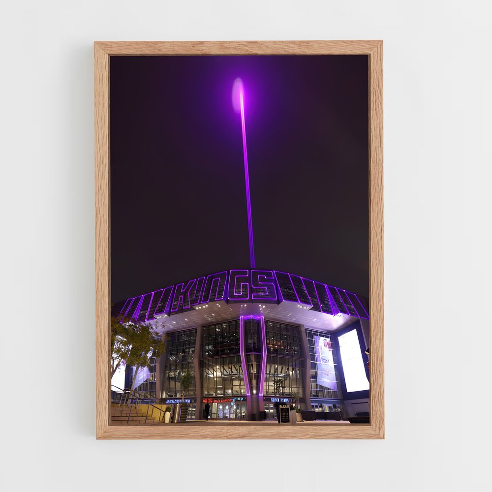 ap-sacramento kings-6 cadre Bois clair