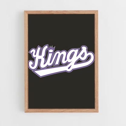 ap-sacramento kings-8 cadre Bois clair