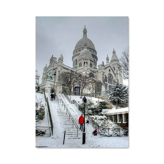 Poster Vers le Sacré-Cœur