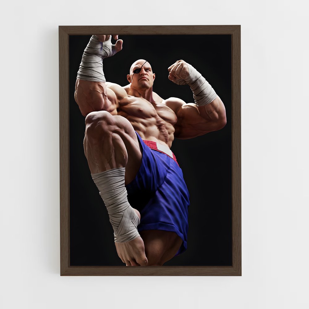 ap-sagat-1 cadre Bois foncé