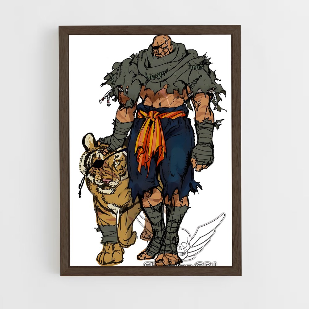 ap-sagat-3 cadre Bois foncé