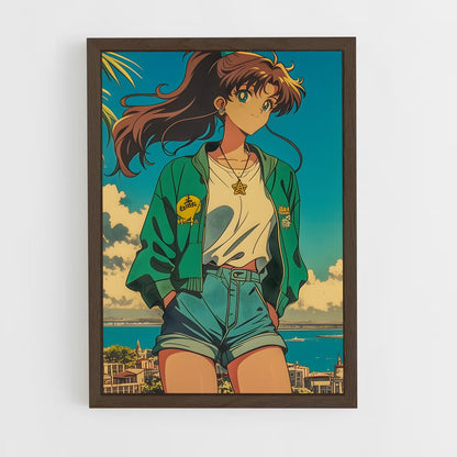 ap-sailor jupiter-6 cadre Bois foncé