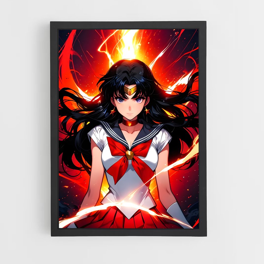 ap-sailor mars-5 cadre Noir