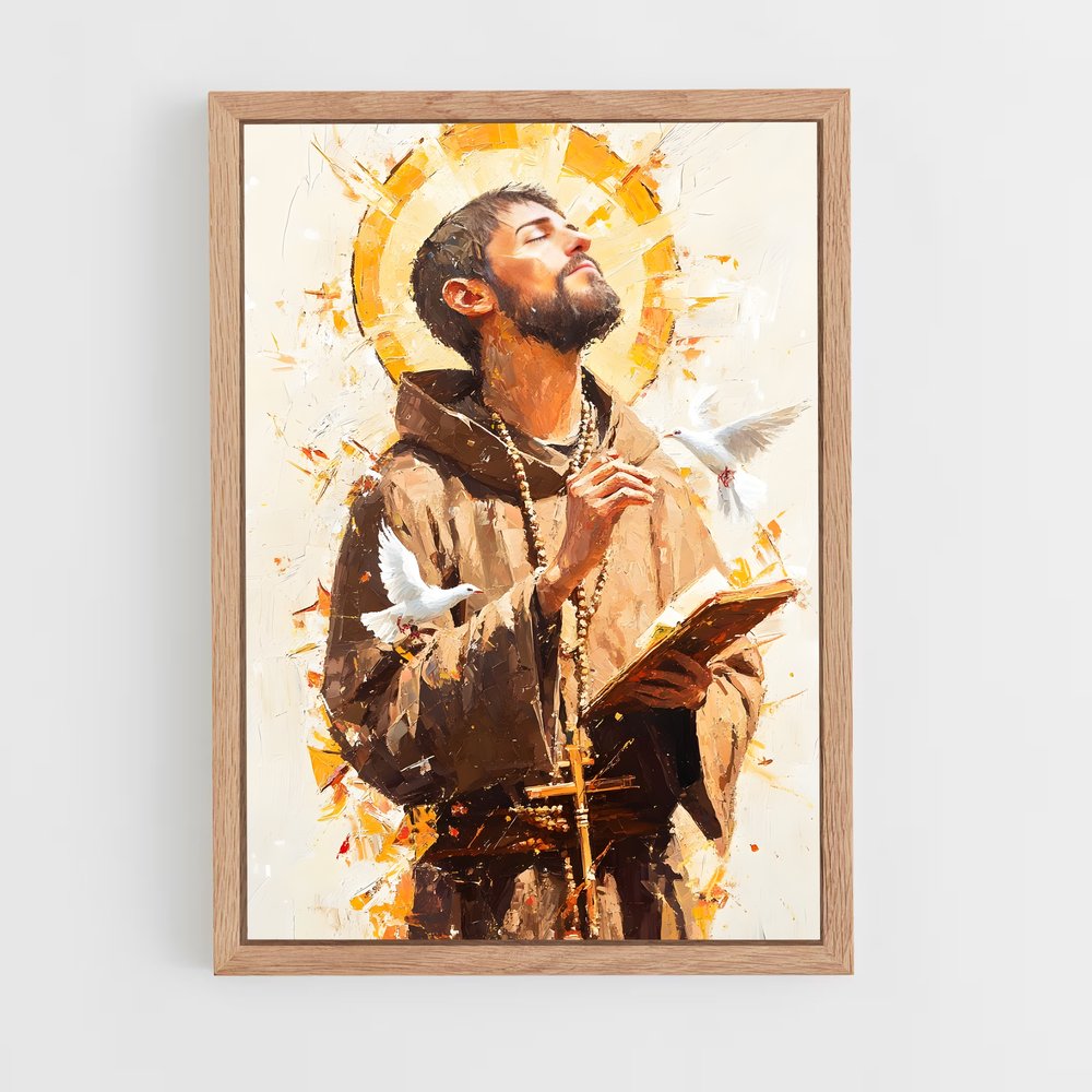 ap-saint francis-1 cadre Bois clair