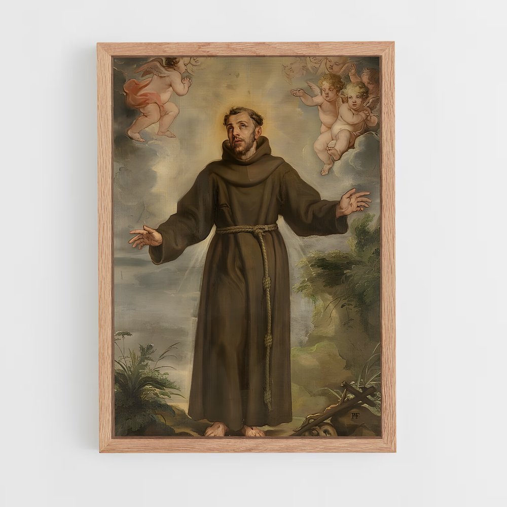 ap-saint francis-3 cadre Bois clair