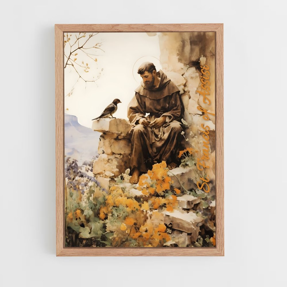 ap-saint francis-5 cadre Bois clair