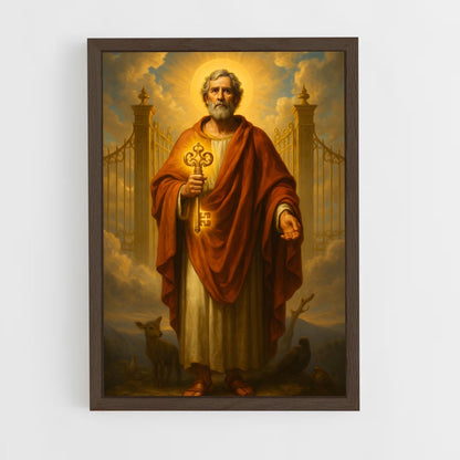 ap-saint peter-1 cadre Bois foncé