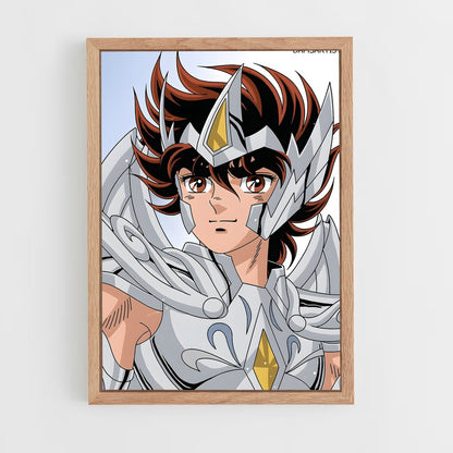ap-saint seiya-2 cadre Bois clair